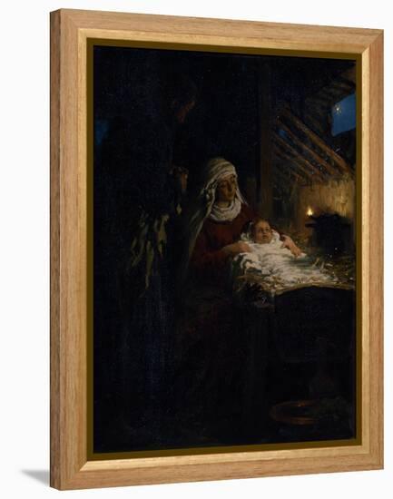 Nativity, 1890-Ilya Yefimovich Repin-Framed Premier Image Canvas