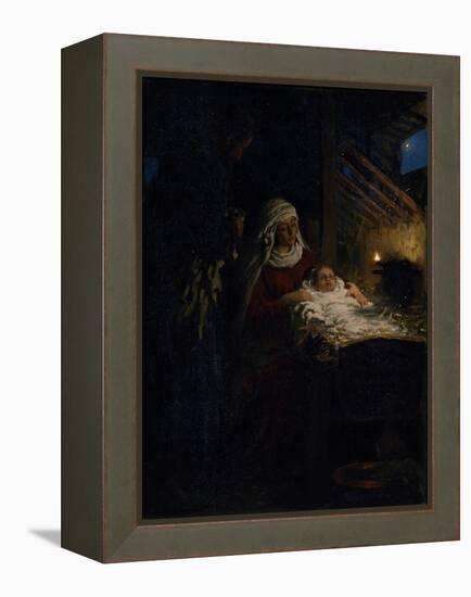 Nativity, 1890-Ilya Yefimovich Repin-Framed Premier Image Canvas