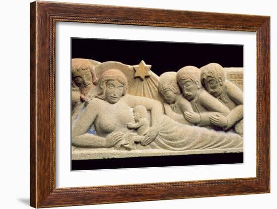 Nativity and the Adoration of the Magi, 1922-Eric Gill-Framed Photographic Print