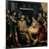 Nativity and the Adoration of the Shepherds-Giuseppe Vermiglio-Mounted Premium Giclee Print