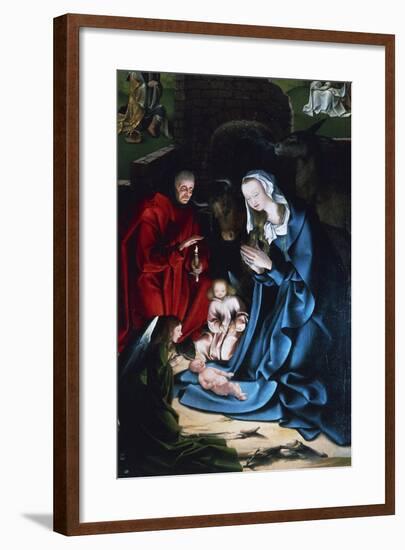 Nativity, Detail from the Altarpiece, Kalkar-null-Framed Giclee Print