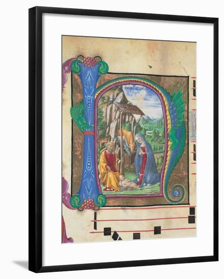 Nativity, Francesco di Giorgio Martini-Francesco di Giorgio Martini-Framed Art Print