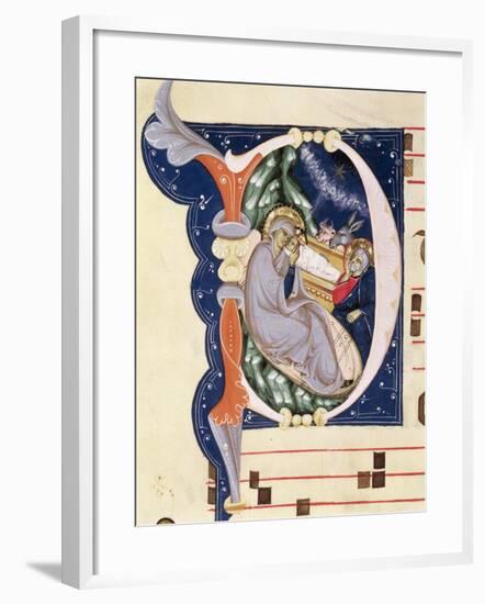 Nativity, Monastery of San Jacopo Di Ripoli, Early 14th Century-Cimabue-Framed Giclee Print