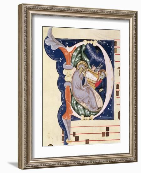 Nativity, Monastery of San Jacopo Di Ripoli, Early 14th Century-Cimabue-Framed Giclee Print