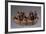 Nativity, Nativity Scene in Painted Terracotta Boat, Peru-null-Framed Giclee Print