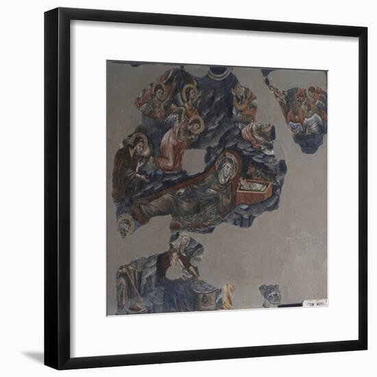 Nativity of Jesus Attributed to Montano D'Arezzo-null-Framed Giclee Print