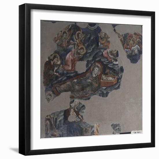 Nativity of Jesus Attributed to Montano D'Arezzo-null-Framed Giclee Print