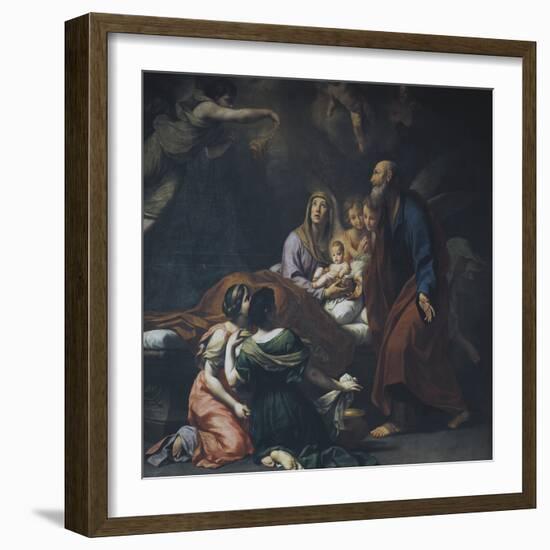 Nativity of Mary, 1709-Carlo Cignani-Framed Giclee Print