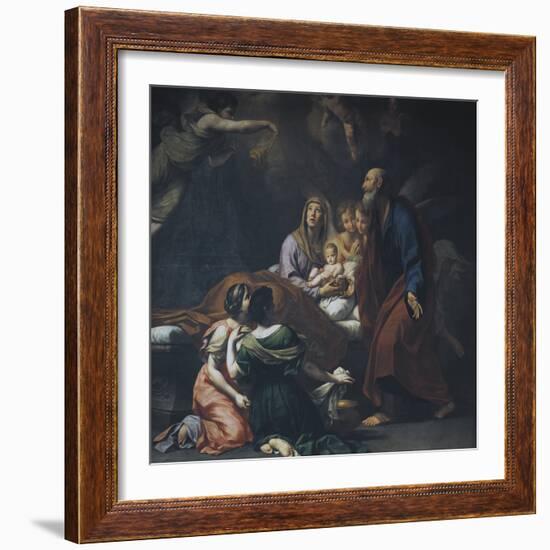 Nativity of Mary, 1709-Carlo Cignani-Framed Giclee Print