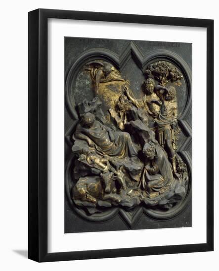 Nativity, Panel-Lorenzo Ghiberti-Framed Giclee Print