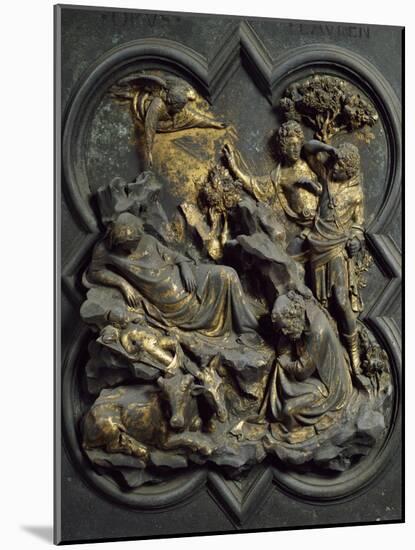 Nativity, Panel-Lorenzo Ghiberti-Mounted Giclee Print