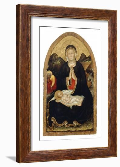 Nativity-Gentile da Fabriano-Framed Art Print