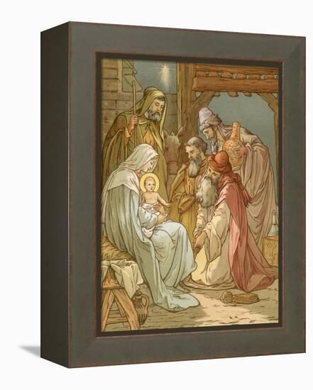 Nativity-John Lawson-Framed Premier Image Canvas