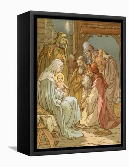 Nativity-John Lawson-Framed Premier Image Canvas