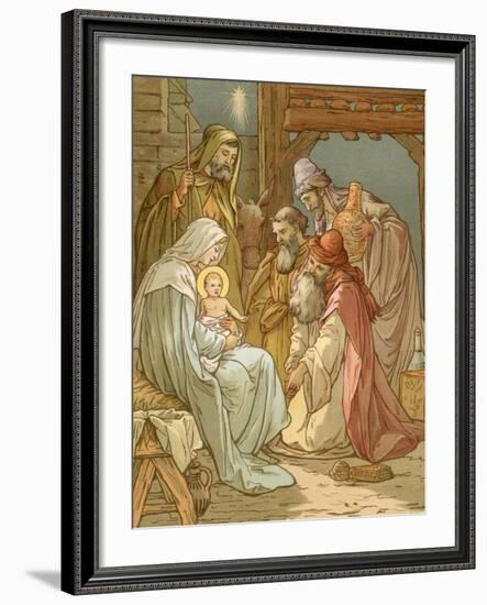 Nativity-John Lawson-Framed Giclee Print