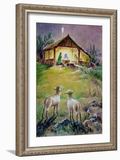 Nativity-Stanley Cooke-Framed Giclee Print