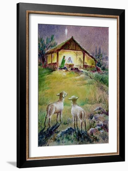 Nativity-Stanley Cooke-Framed Giclee Print