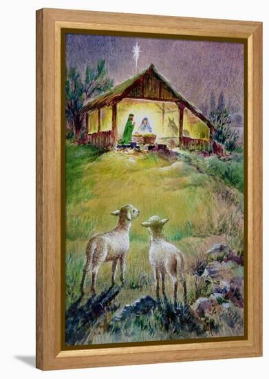 Nativity-Stanley Cooke-Framed Premier Image Canvas