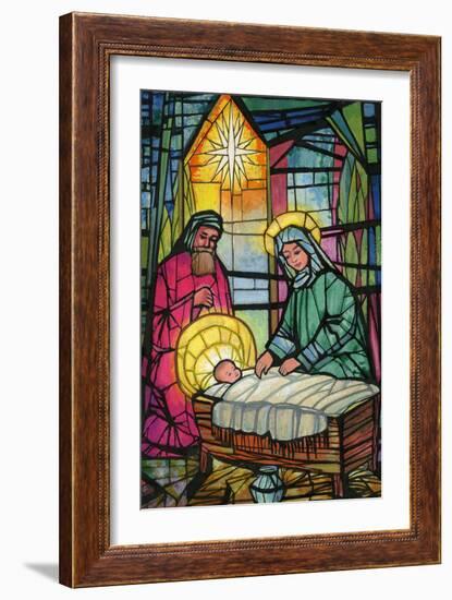 Nativity-Stanley Cooke-Framed Premium Giclee Print