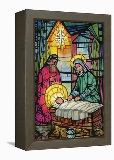 Nativity-Stanley Cooke-Framed Premier Image Canvas