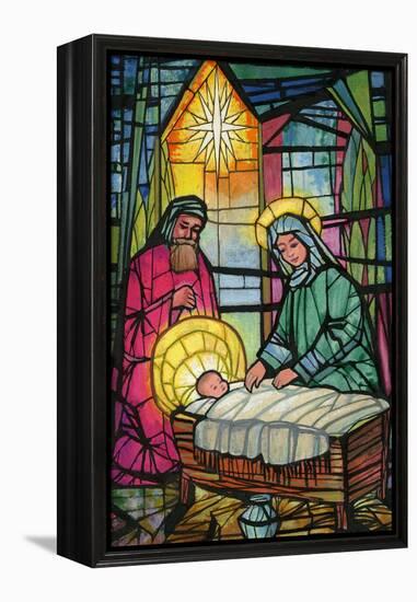 Nativity-Stanley Cooke-Framed Premier Image Canvas