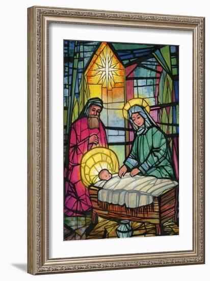 Nativity-Stanley Cooke-Framed Giclee Print