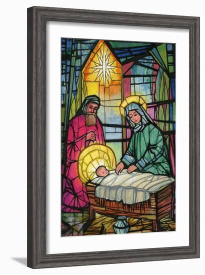 Nativity-Stanley Cooke-Framed Giclee Print