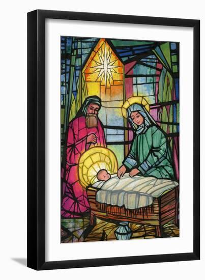 Nativity-Stanley Cooke-Framed Giclee Print