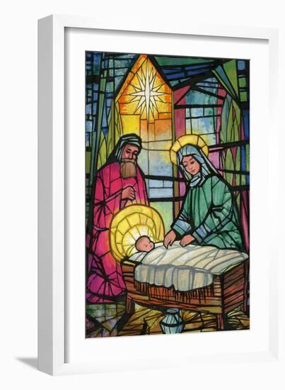 Nativity-Stanley Cooke-Framed Giclee Print