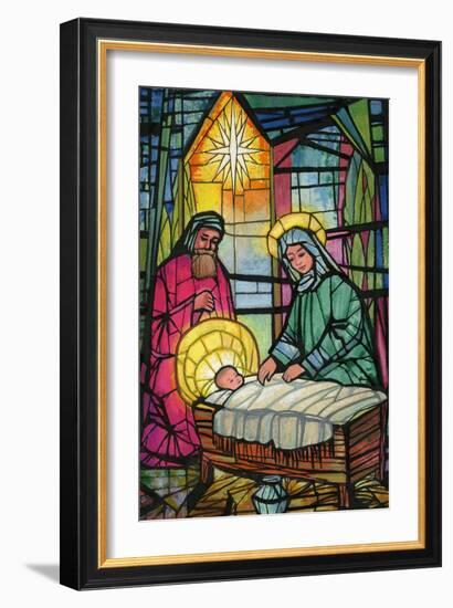 Nativity-Stanley Cooke-Framed Giclee Print
