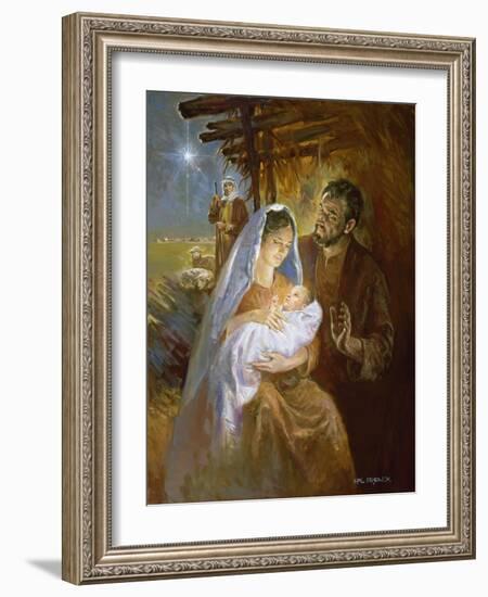 Nativity-Hal Frenck-Framed Giclee Print