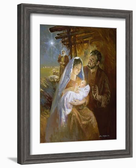 Nativity-Hal Frenck-Framed Giclee Print