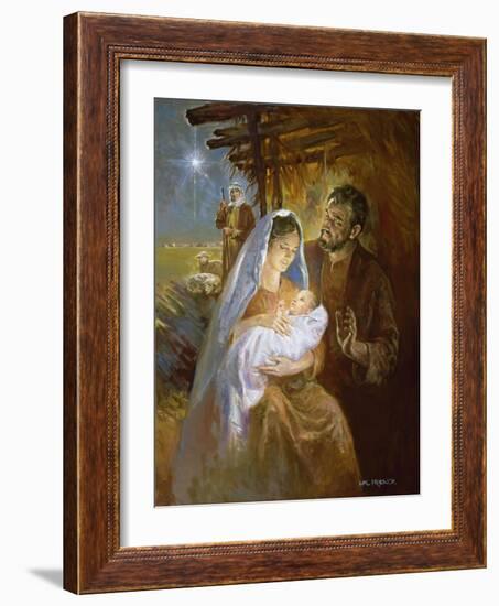 Nativity-Hal Frenck-Framed Giclee Print