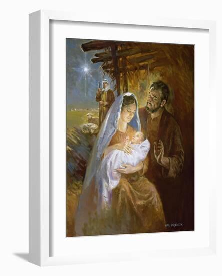 Nativity-Hal Frenck-Framed Giclee Print