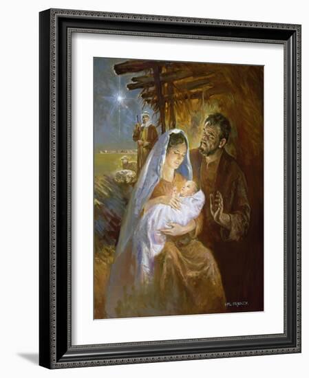 Nativity-Hal Frenck-Framed Giclee Print