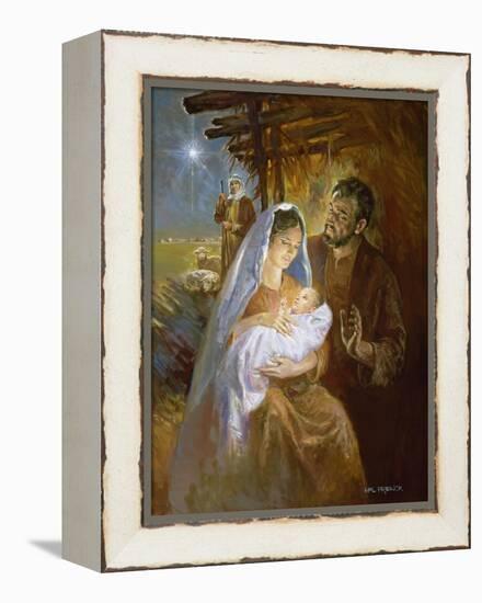 Nativity-Hal Frenck-Framed Premier Image Canvas