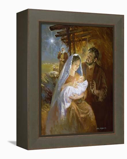 Nativity-Hal Frenck-Framed Premier Image Canvas