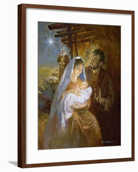 Nativity-Hal Frenck-Framed Giclee Print