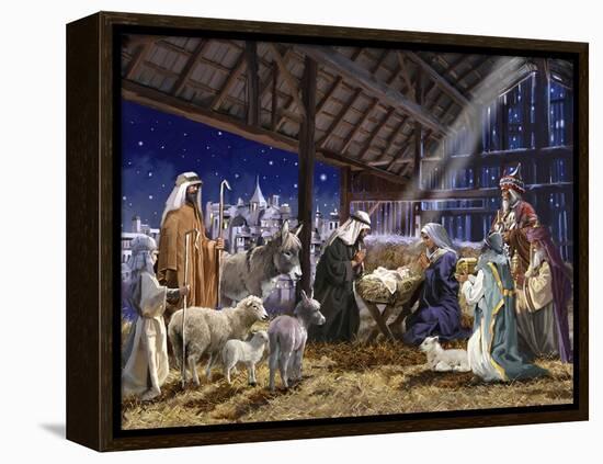 Nativity-The Macneil Studio-Framed Premier Image Canvas