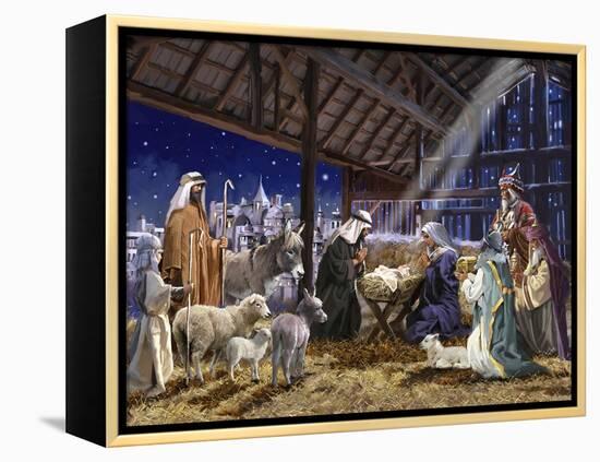 Nativity-The Macneil Studio-Framed Premier Image Canvas