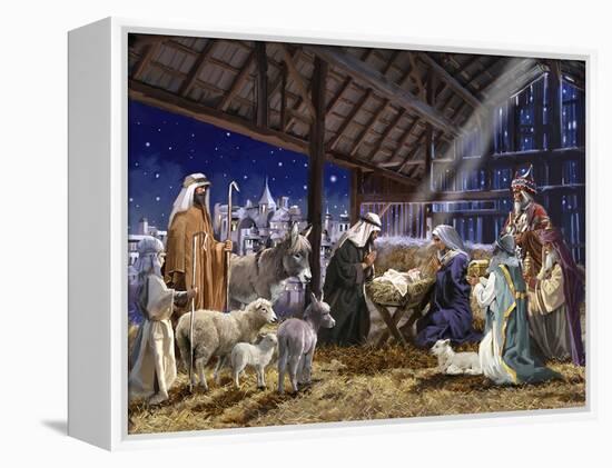 Nativity-The Macneil Studio-Framed Premier Image Canvas