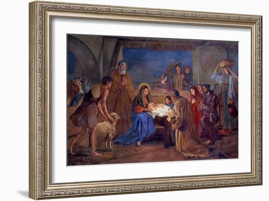 Nativity-Ludwig Mayer-Framed Art Print