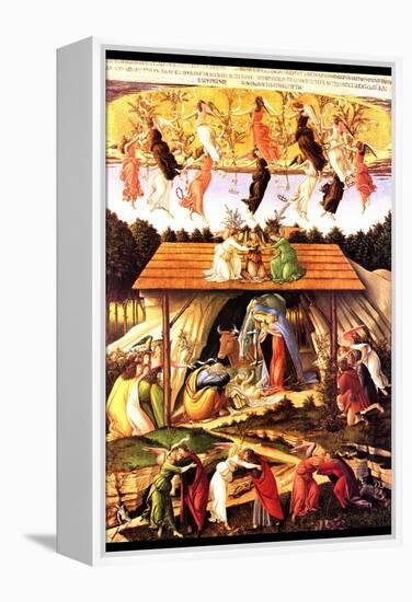 Nativity-Sandro Botticelli-Framed Stretched Canvas
