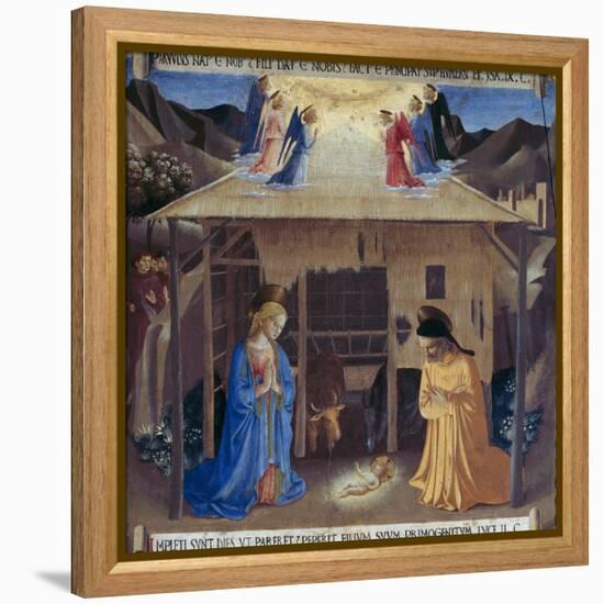 Nativity-Fra Angelico-Framed Premier Image Canvas