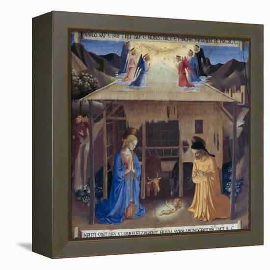 Nativity-Fra Angelico-Framed Premier Image Canvas