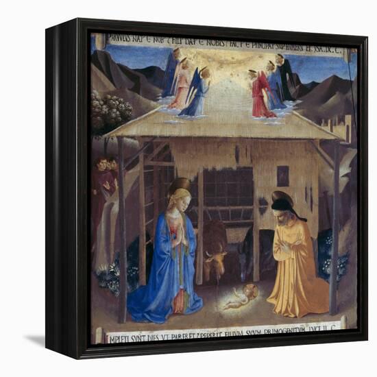 Nativity-Fra Angelico-Framed Premier Image Canvas