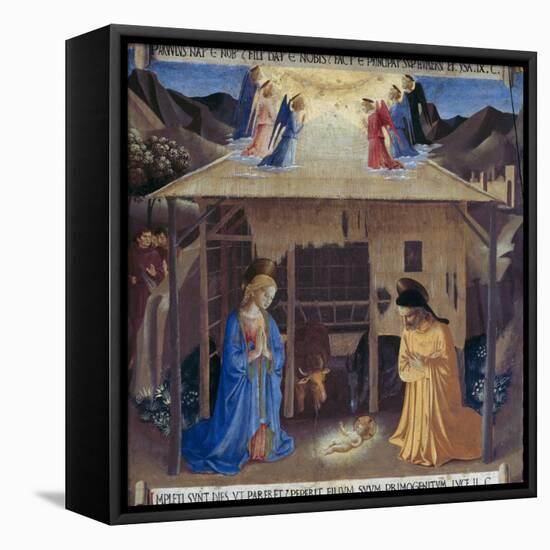 Nativity-Fra Angelico-Framed Premier Image Canvas