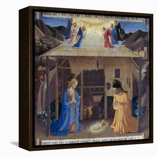 Nativity-Fra Angelico-Framed Premier Image Canvas