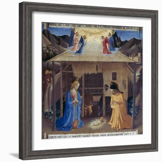 Nativity-Fra Angelico-Framed Giclee Print