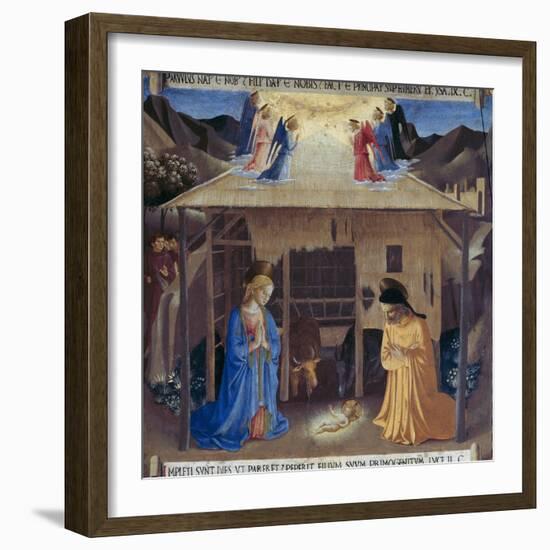 Nativity-Fra Angelico-Framed Giclee Print